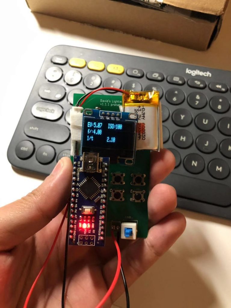 Light meter based on TSL2591 and Arduino Nano – Yubin Lin